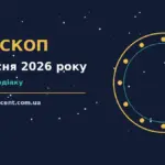 Зоряне небо восени з символами знаків Зодіаку, ілюстрація до гороскопу на 7 вересня 2026 року