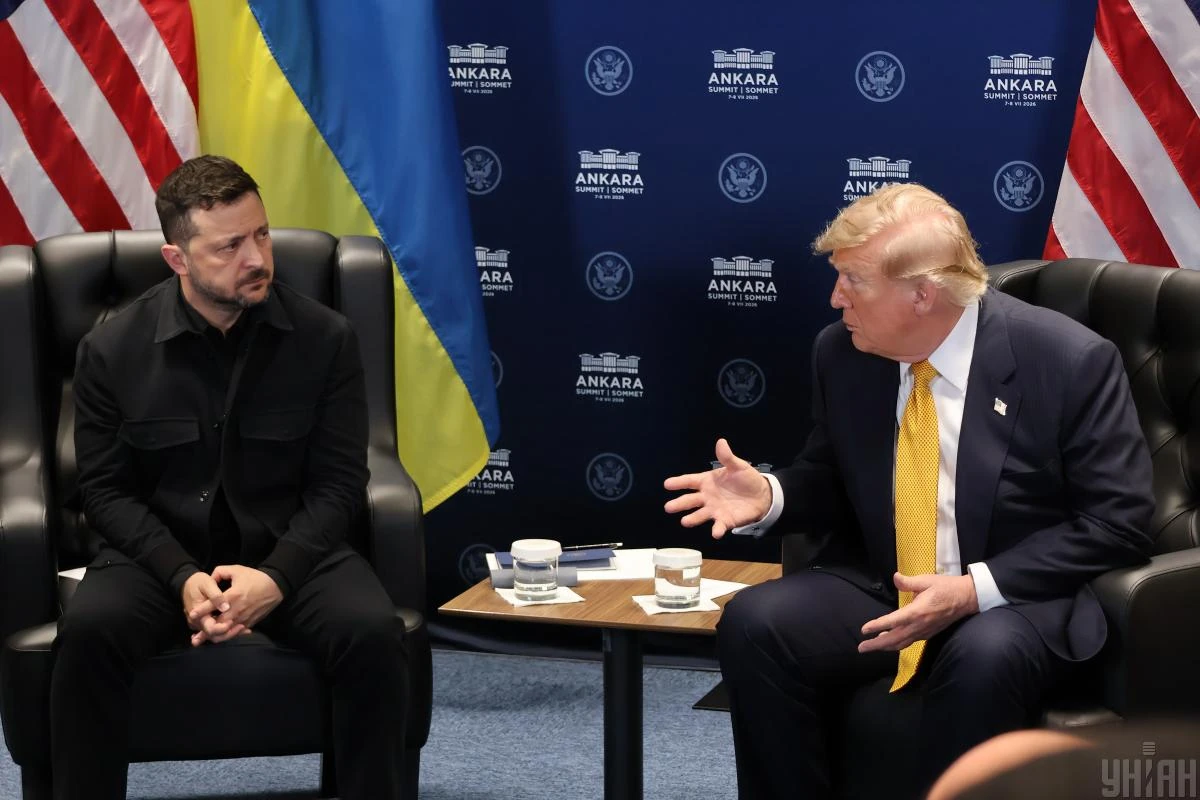 Володимир Зеленський та Дональд Трамп