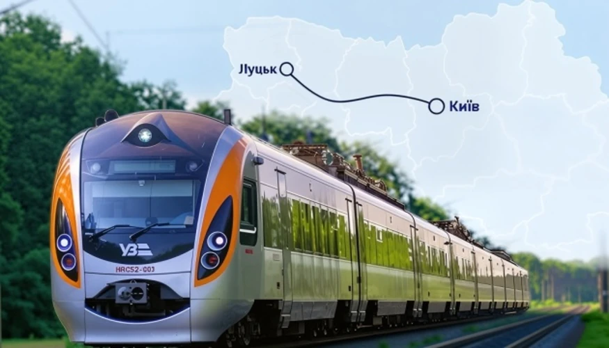 Два вікенди вересня: Укрзалізниця запускає додатковий Інтерсіті 755/756 Київ — Луцьк