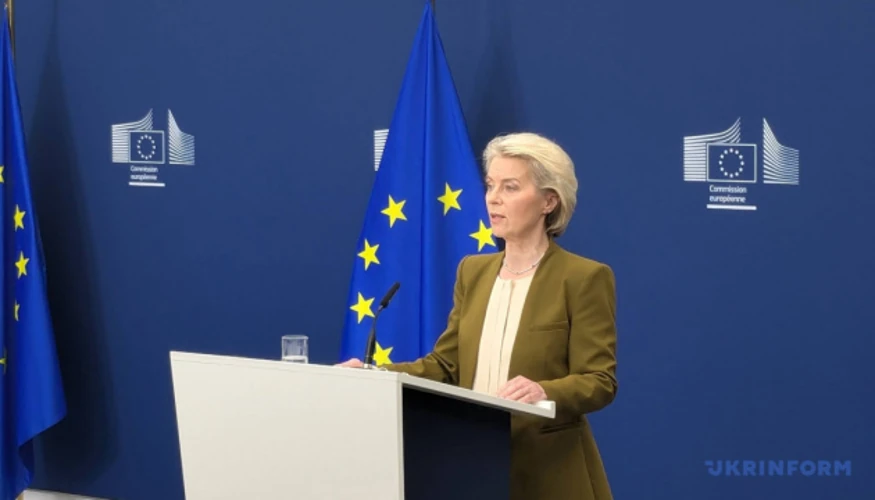 Урсула фон дер Ляєн під час виступу