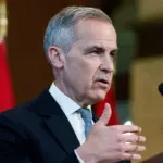 Прем'єр-міністр Канади Марк Карні під час переговорів із представниками ЄС